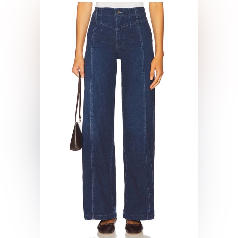 Free People Libre Wide Leg in Lock And Key